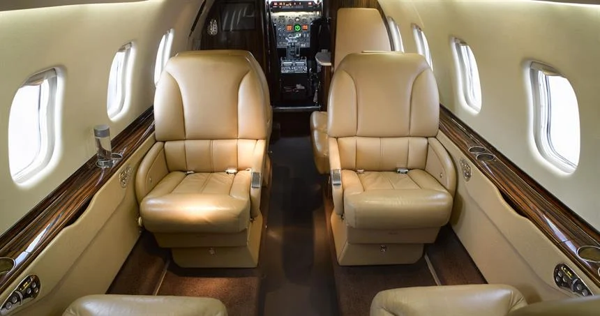 Learjet 60 Interior