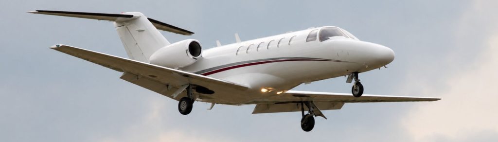 Citation CJ2 in flight