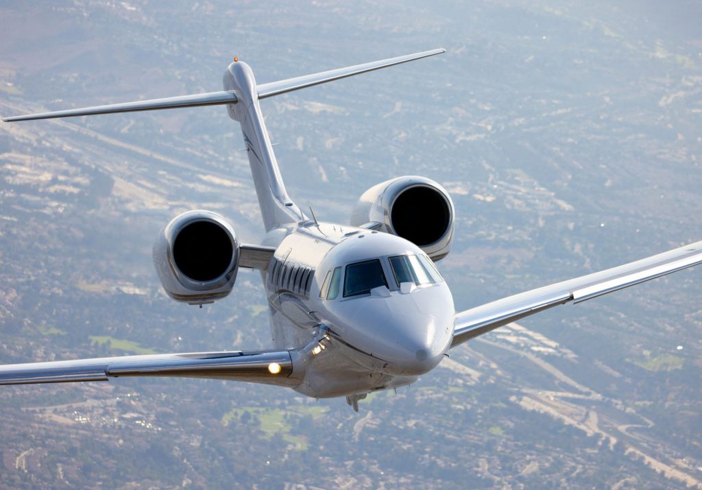 Citation X and X+ in flight