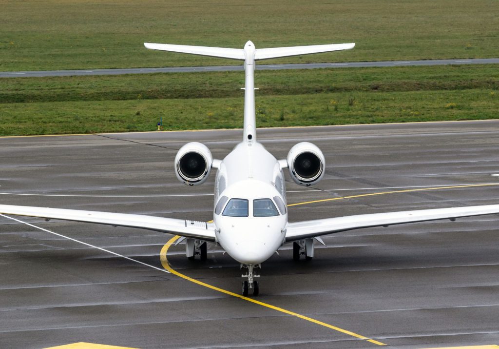 Legacy 500 on the ramp